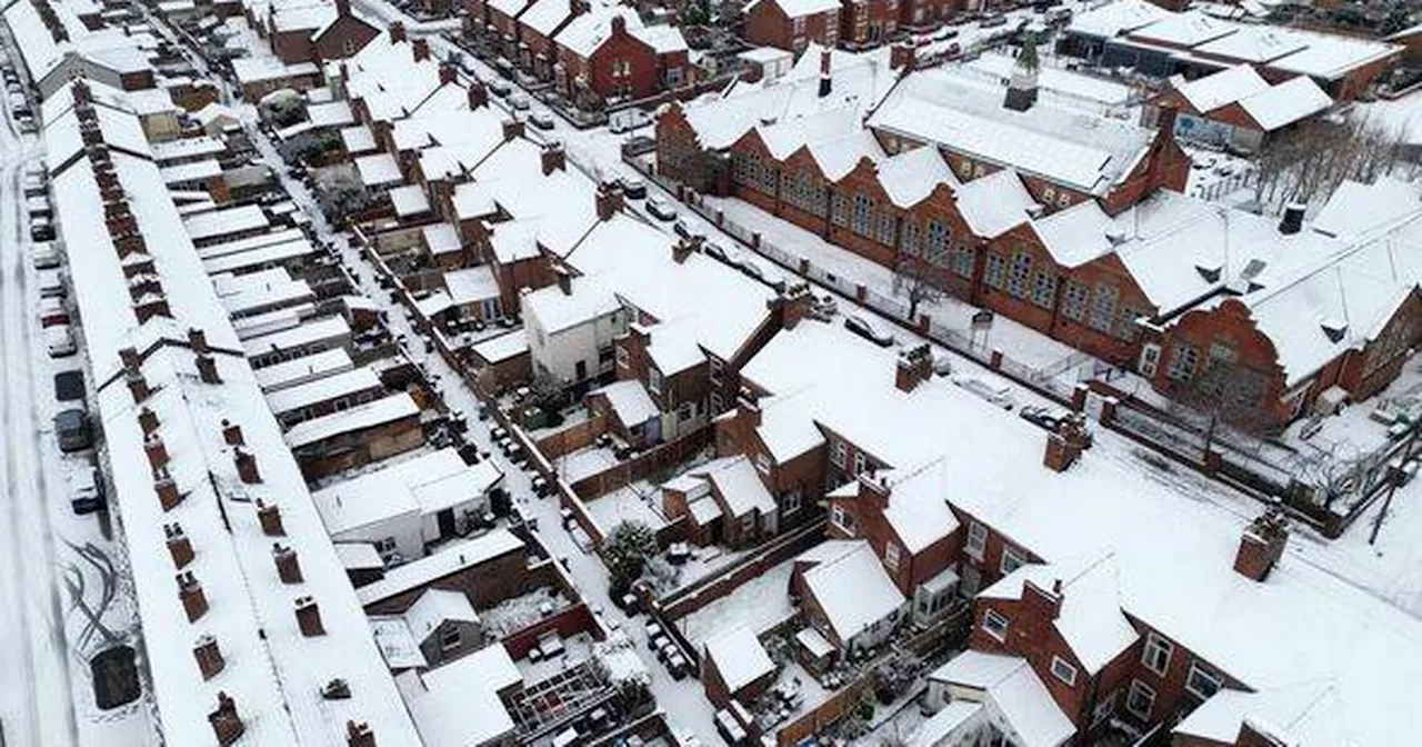 UK weather snow maps show exact date 21 hours of blizzards hit Yorkshire