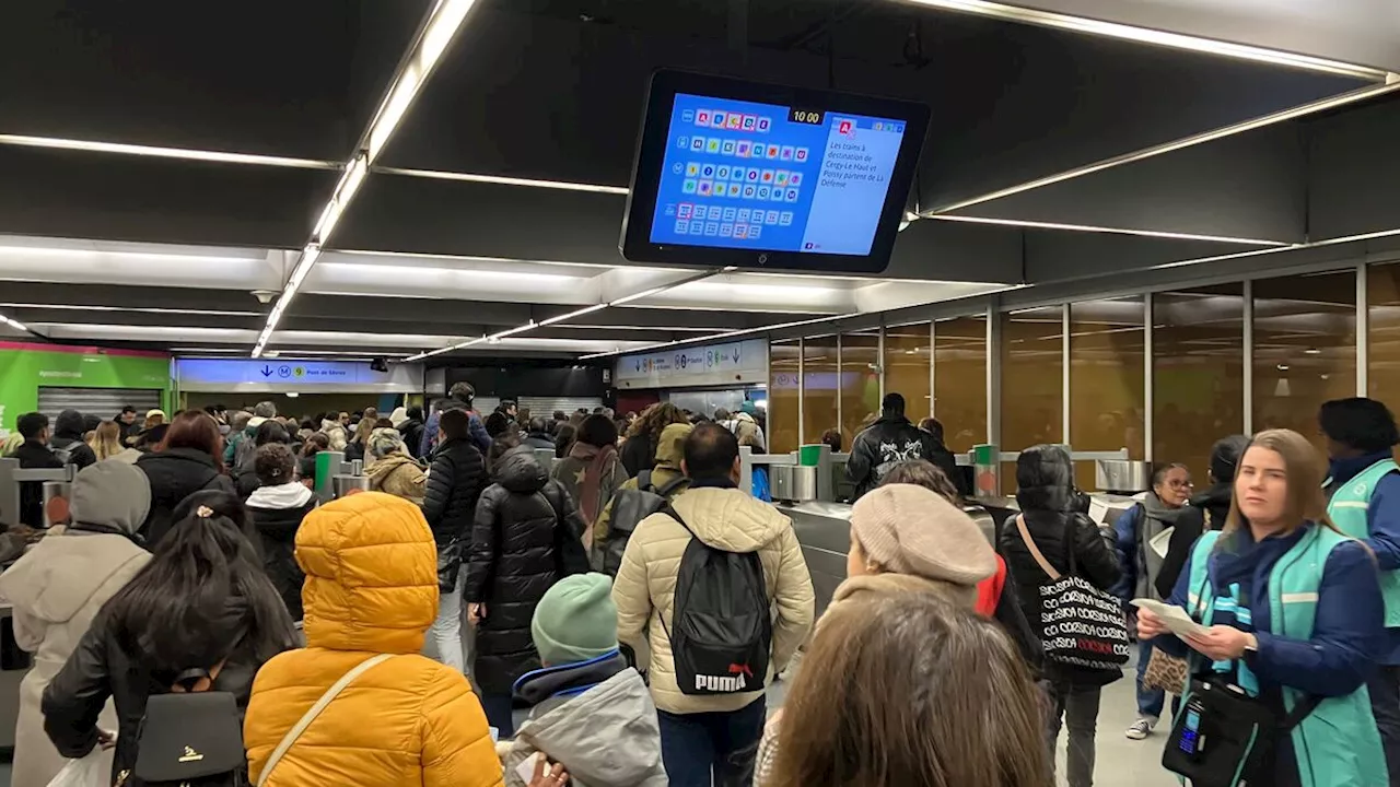 Transports en Île-de-France : pourquoi le RER A est arrêté aussi longtemps ce lundi