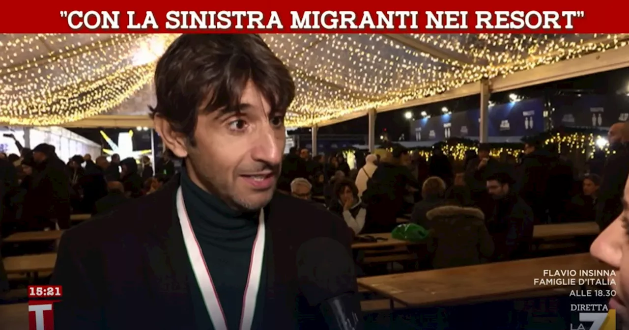 Tagadà, Donzelli stronca la sinistra: "Spendevano cifre impossibili per i migranti nei resort"