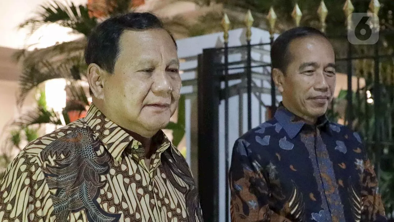 5 Fakta Terkait Jokowi Temui Presiden Prabowo di Kertanegara, Sebut Gerindra Terbuka Menerima