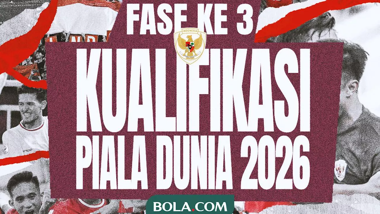 Kualifikasi Piala Dunia 2026: Berikut Jadwal Lengkap Timnas Indonesia pada Babak Ketiga