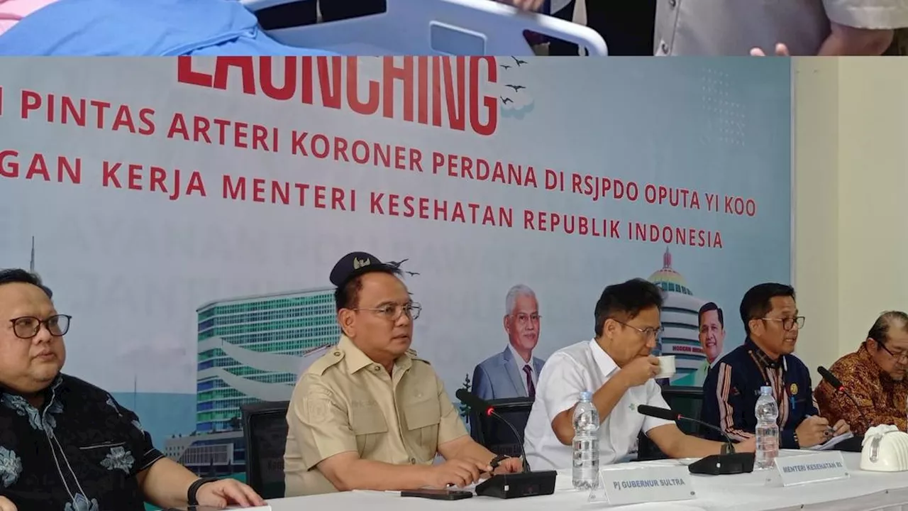 Menkes Kunjungi Pasien Perdana Operasi Bedah Pintas Arteri Koroner di RS Jantung Sulawesi Tenggara