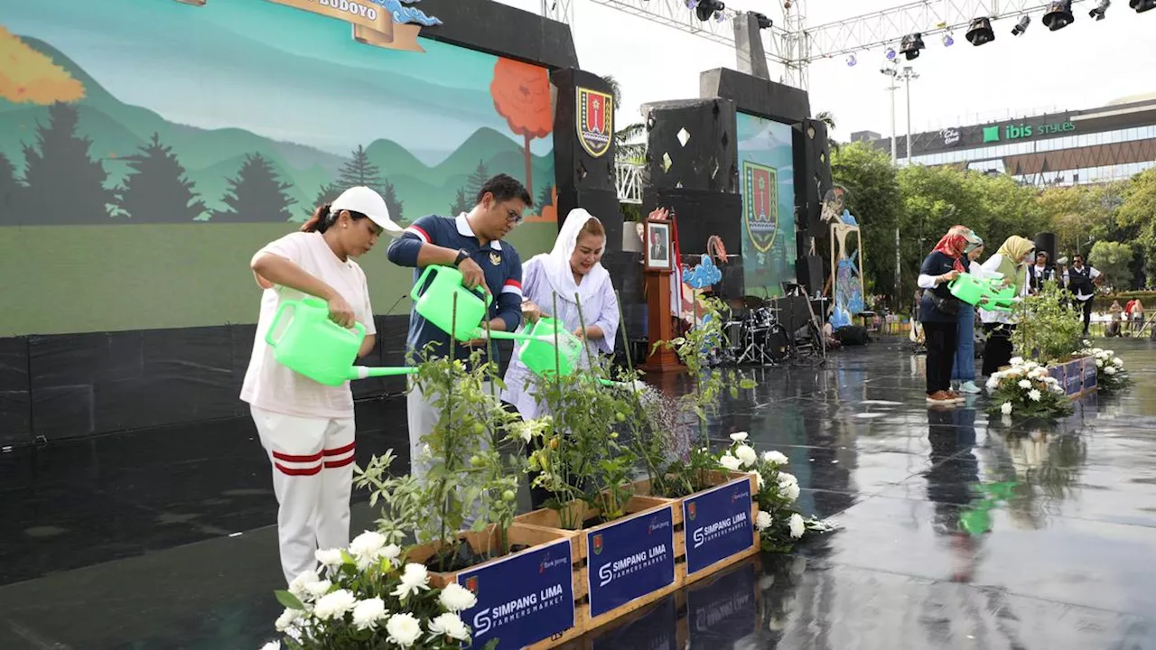 Wamentan Apresiasi Pemkot Galakkan Urban Farming di Metropolitan Semarang, Perkuat Ketahanan Pangan