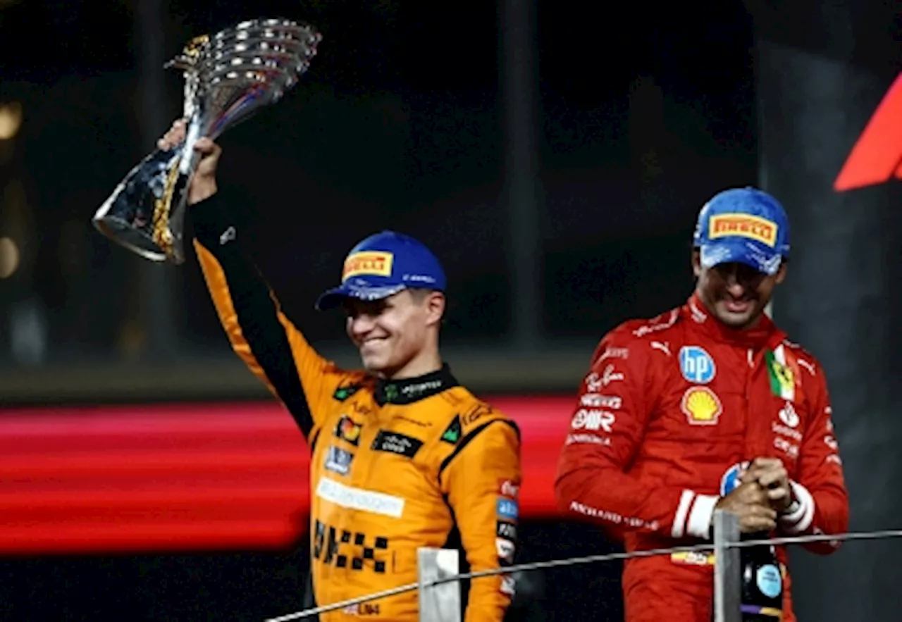 Lando Norris leads McLaren to first constructors’ title in 26 years with stunning Abu Dhabi win