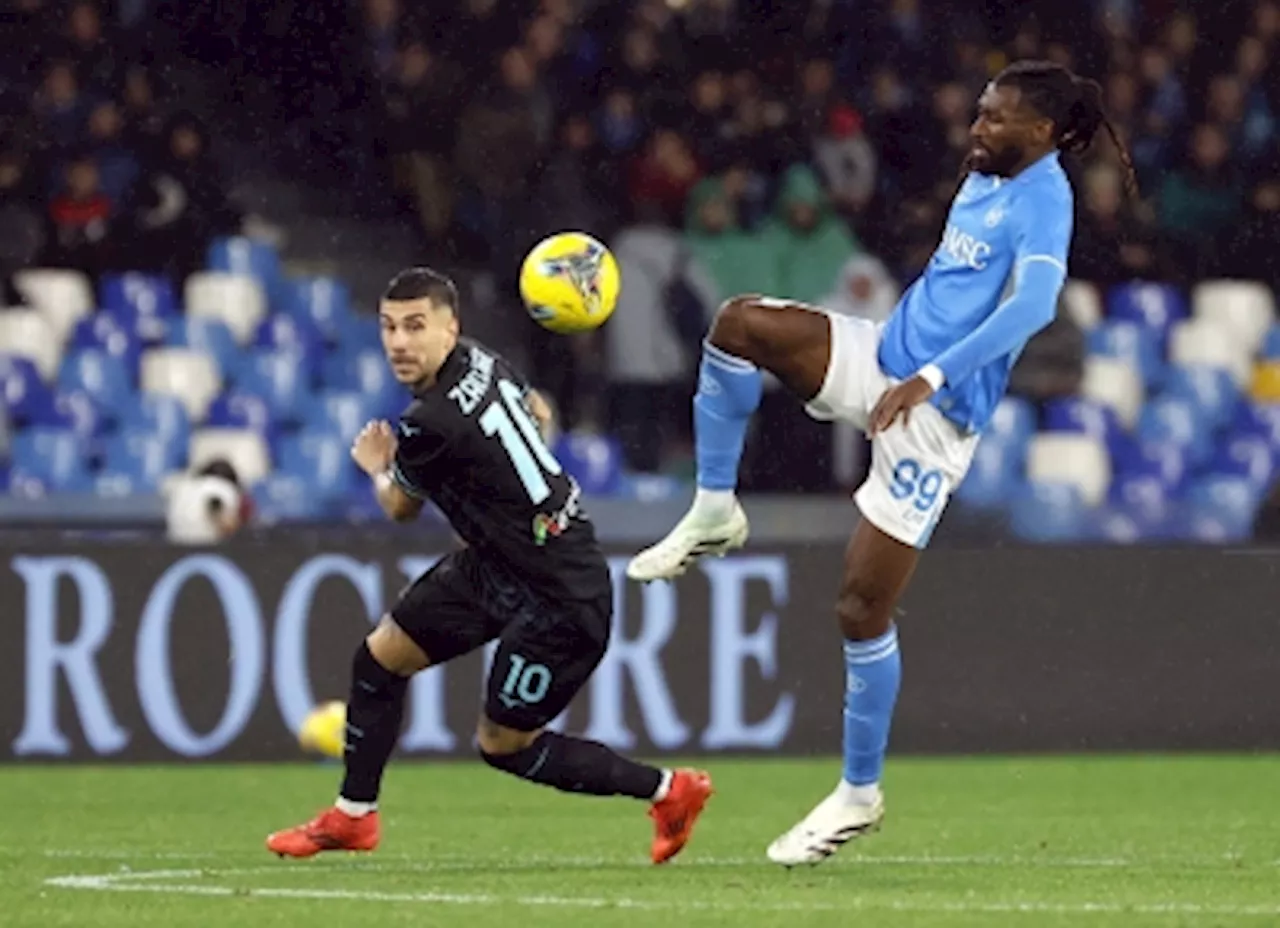 Napoli’s title hopes slip in the rain as Lazio stuns, Atalanta reigns supreme