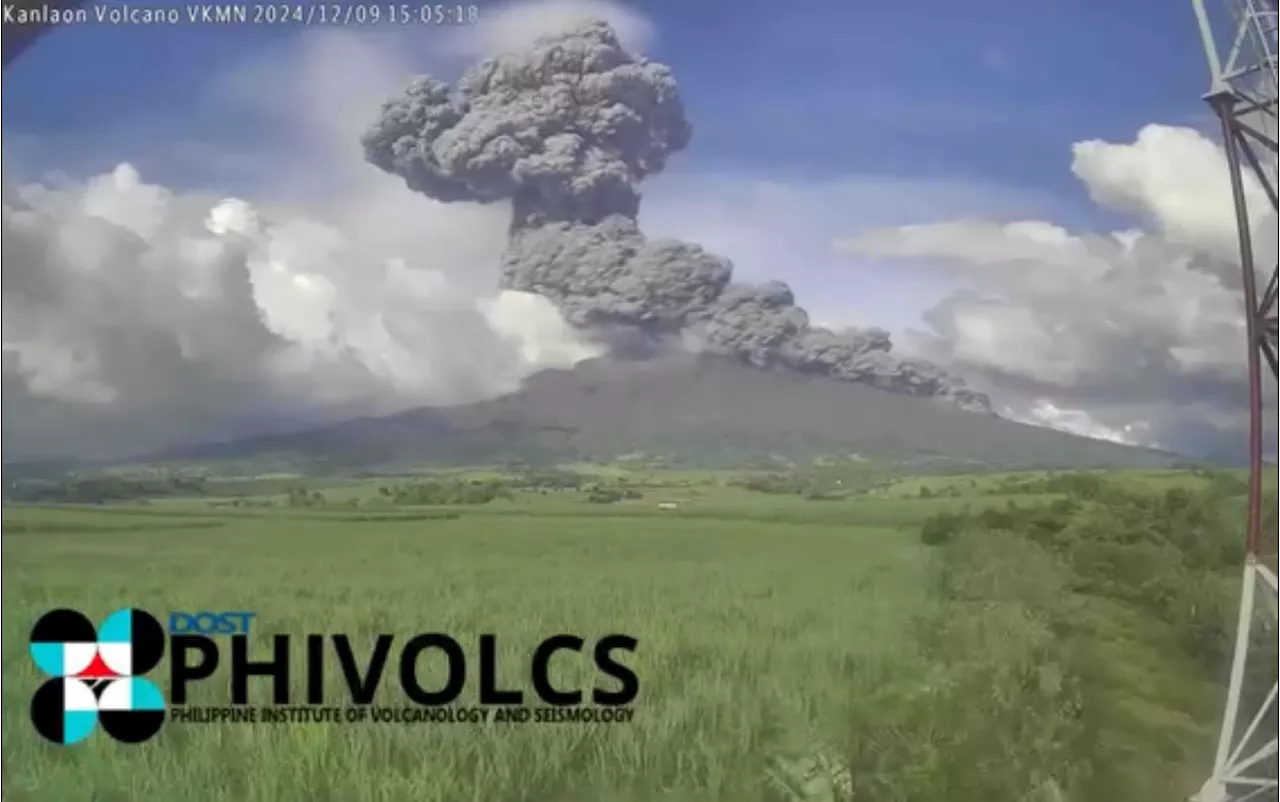 Phivolcs warns of looming lahar threat following Kanlaon Volcano eruption