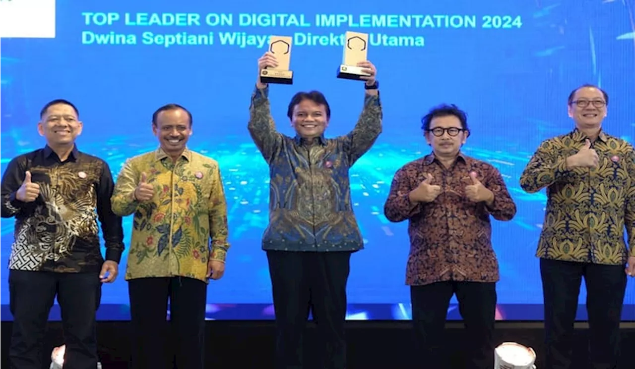 Peruri Raih Penghargaan TOP Digital Awards 2024