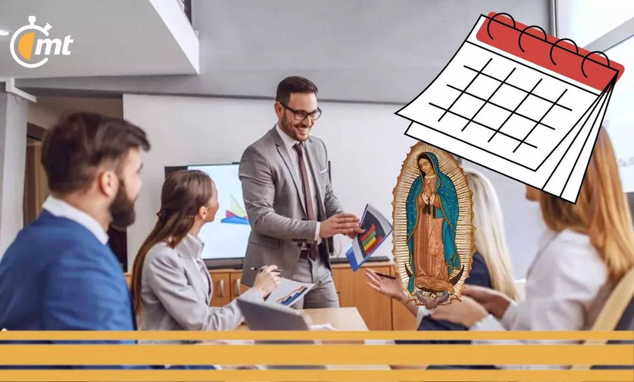 ¿Es FERIADO el 12 de diciembre, cómo se PAGA día de la Virgen de Guadalupe?