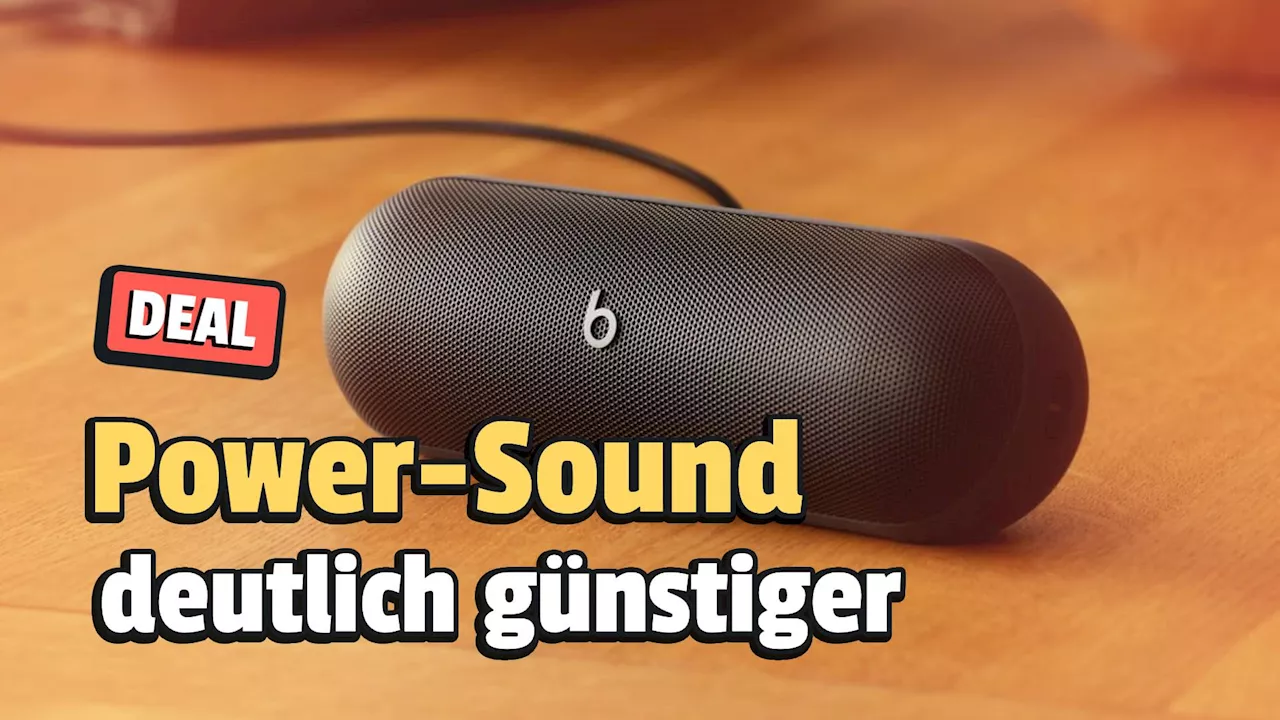 Bluetooth-Lautsprecher mit sattem Sound zum Tiefstpreis: starkes Schnäppchen bei Amazon