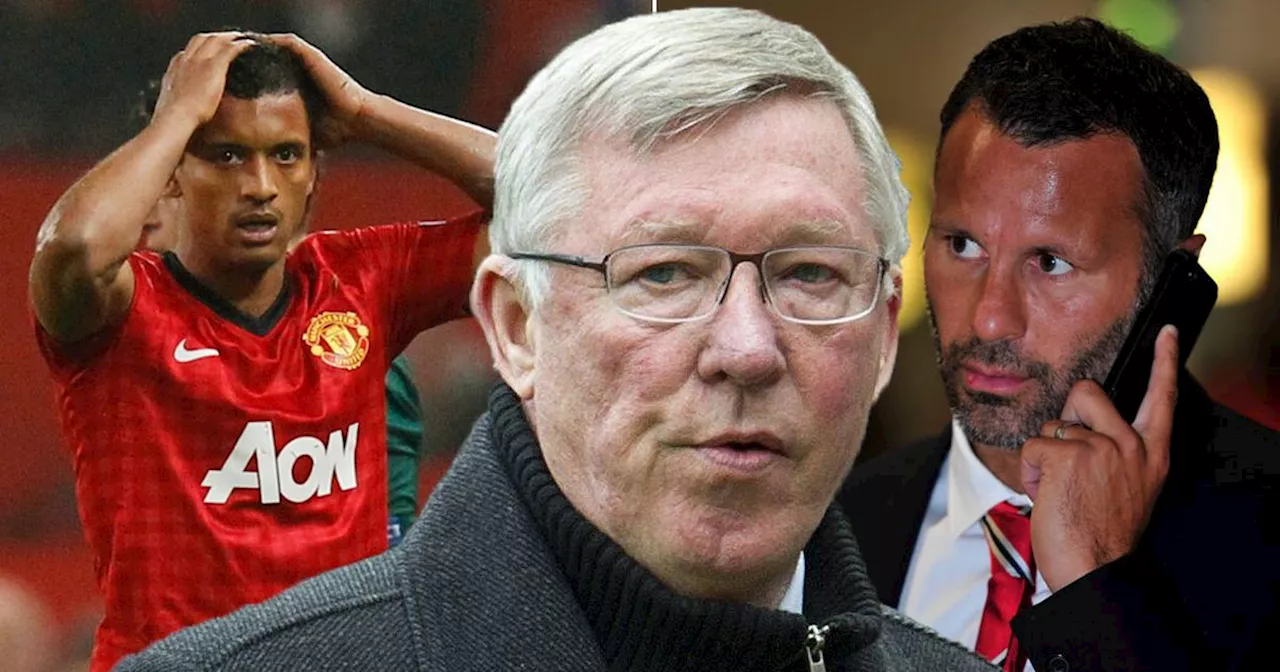 Sir Alex Ferguson fumed when Nani 'threw Ryan Giggs under a bus' at Man United