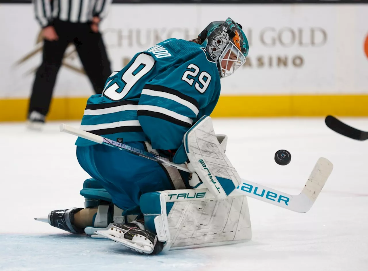 Sharks swap goalies with Colorado Avalanche as part of multi-player deal