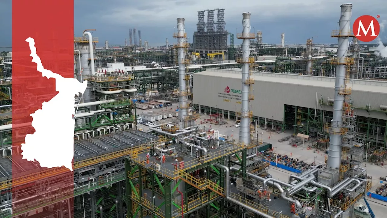 Construyeron 10 mil 500 obreros tamaulipecos la refinería Dos Bocas