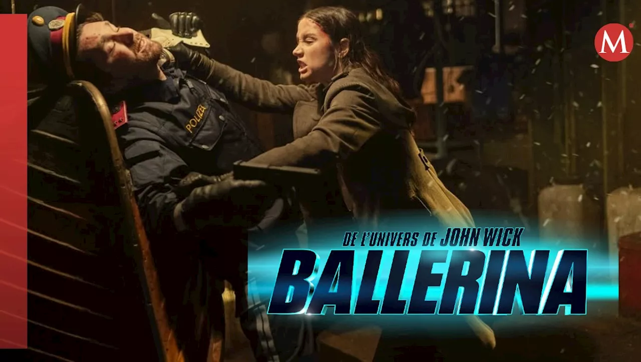 'No es un John Wick femenino': Lanzan nuevo tráiler de 'Ballerina', cinta protagonizada por Ana de Armas