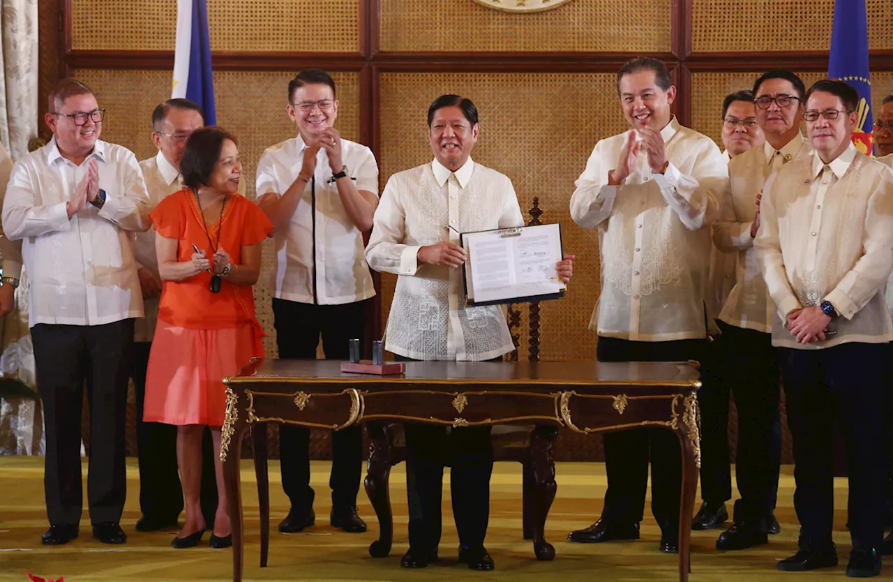 PBBM signs 3 crucial new laws on agriculture, tourism, mental health