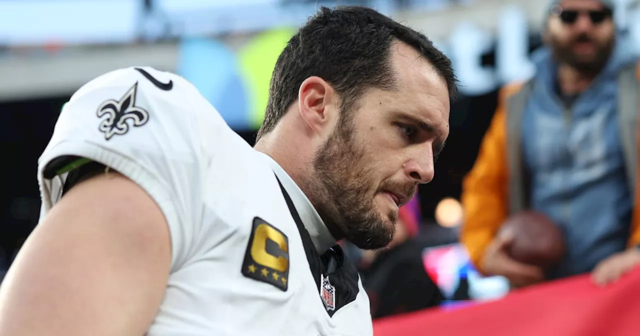 Saints QB Derek Carr could miss rest of season with hand fracture