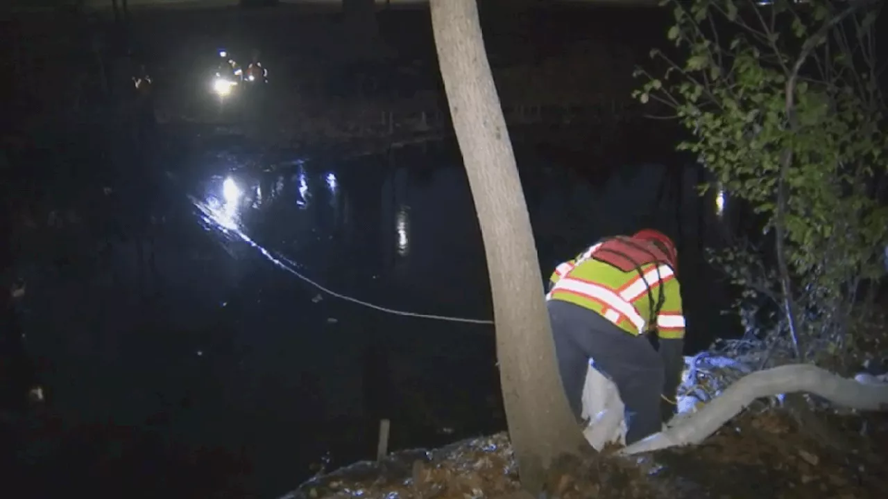 Cleanup underway after oil spills into Muddy River