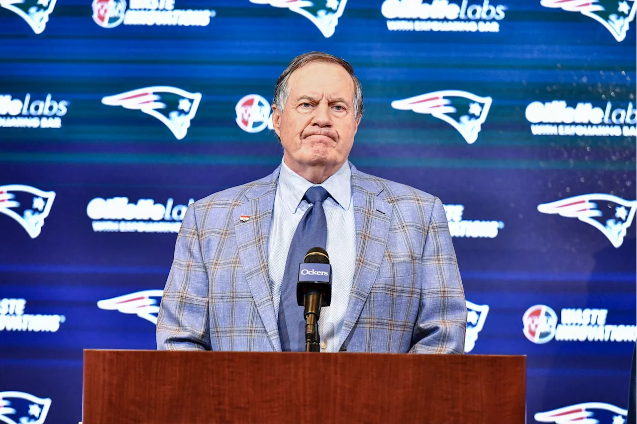 Bill Belichick Responds to UNC Head Coach Interview Reports