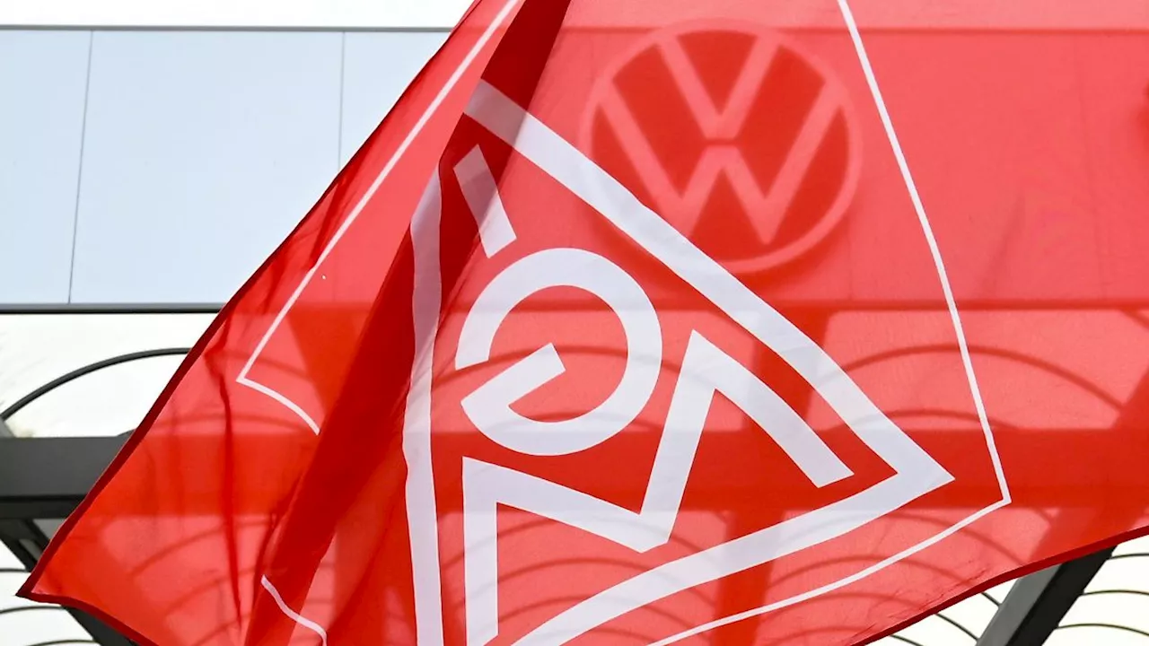 Sachsen: Vierstündiger Warnstreik bei VW in Sachsen