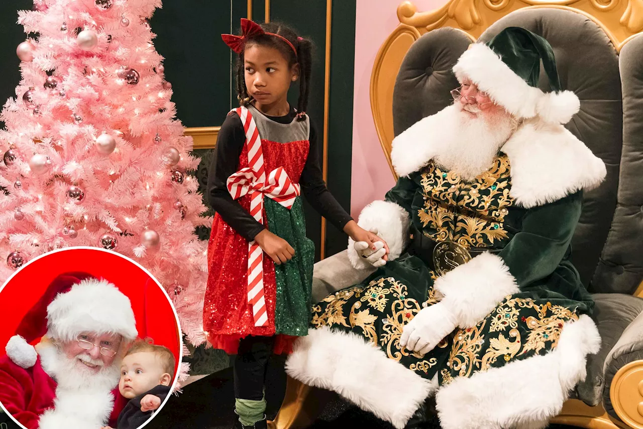 Bloomingdales’ green Santa has parents seeing red and kids 'crying'