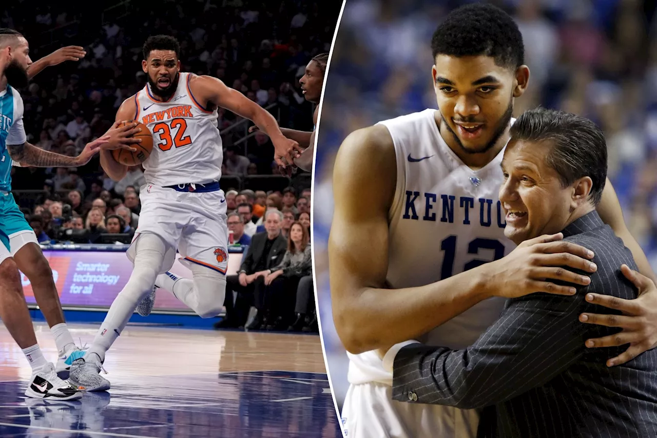  How John Calipari helped Karl-Anthony Towns get over shock of Knicks trade