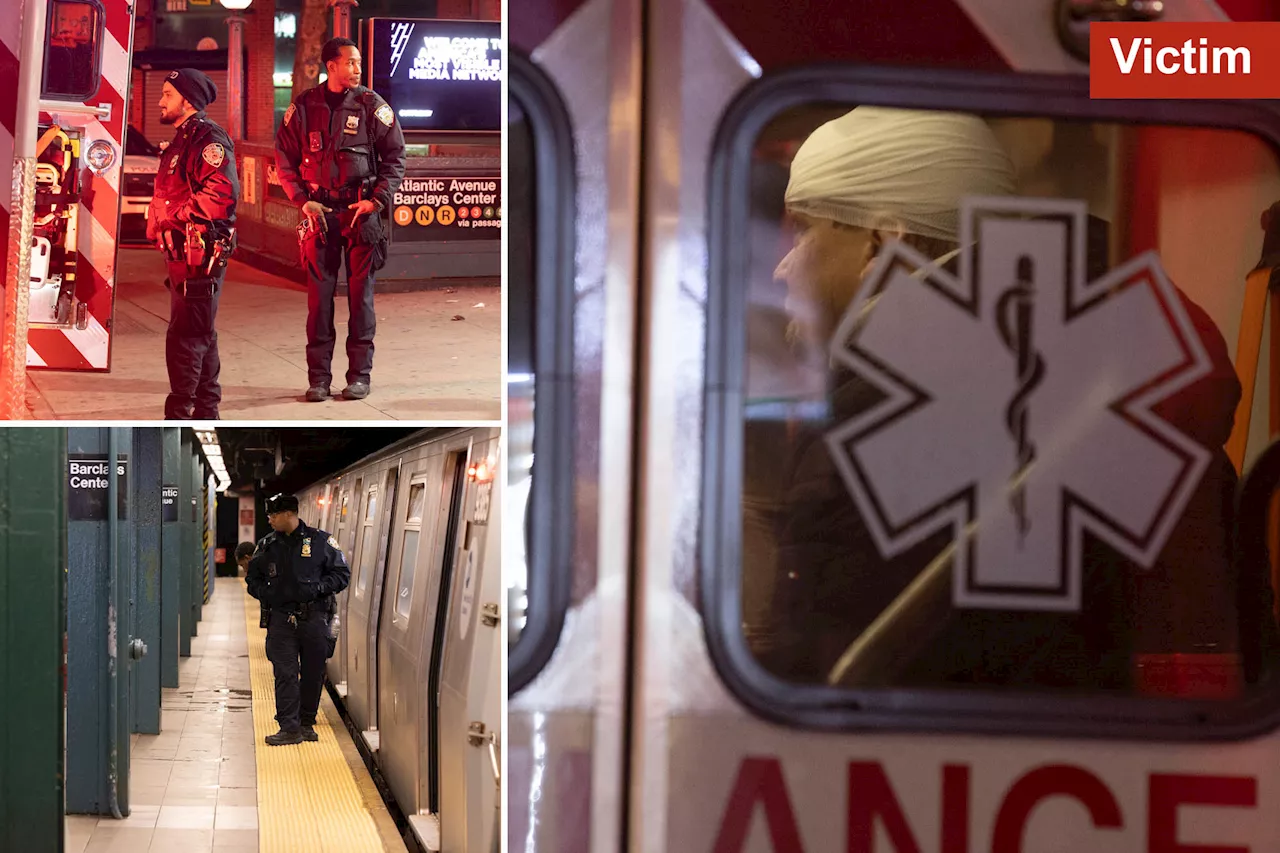 MTA cleaner slashes man during fight over bleach poured in station: sources