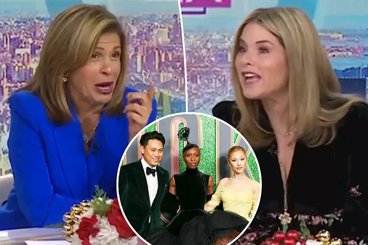 Hoda Kotb, Jenna Bush Hager slam Golden Globes for snubbing ‘Wicked’ director Jon Chu: ‘Very disappointed’