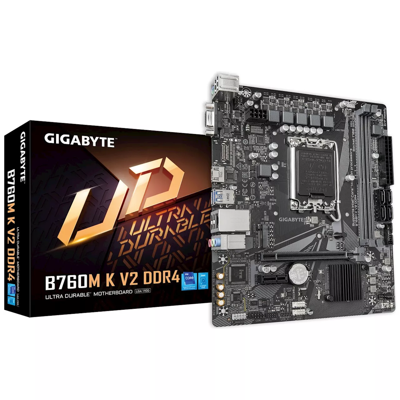 GIGABYTEよりintel B760チップセット搭載マザーボードDDR4 16GBメモリ同梱（数量限定）パソコン工房限定モデル「B760M K V2 DDR4」発売