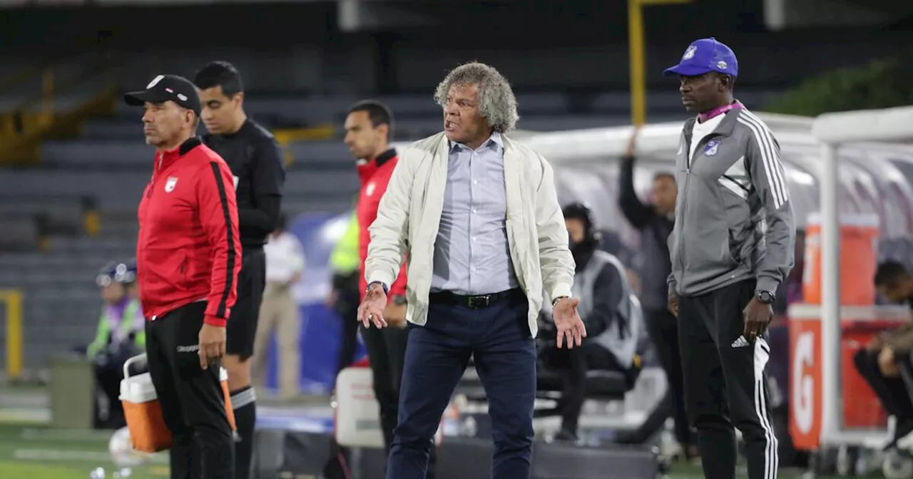 “El equipo me gustó”: Alberto Gamero no se escandalizó tras la eliminación de Millonarios