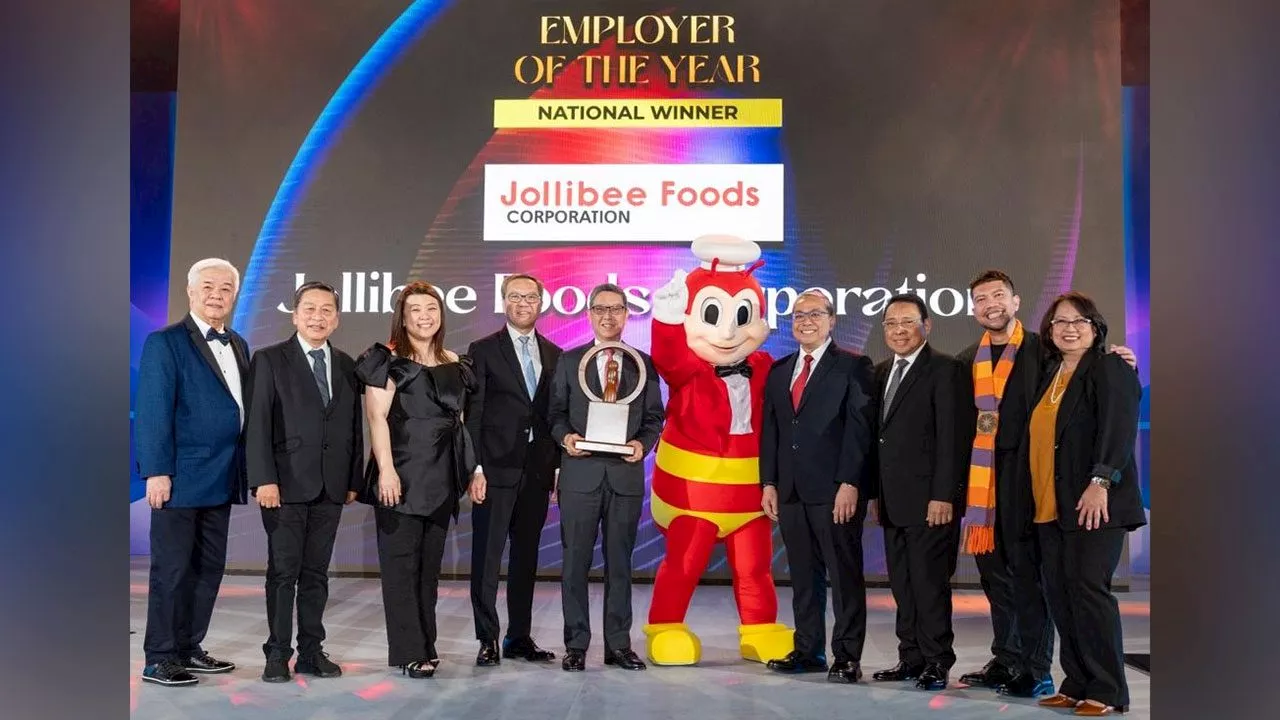 Jollibee Group awarded ‘Employer of the Year’ by PMAP