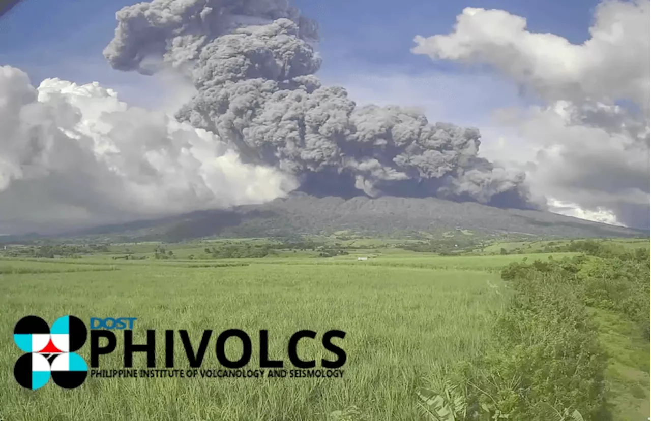 Kanlaon Volcano raised to Alert Level 3 as explosive eruption occurs