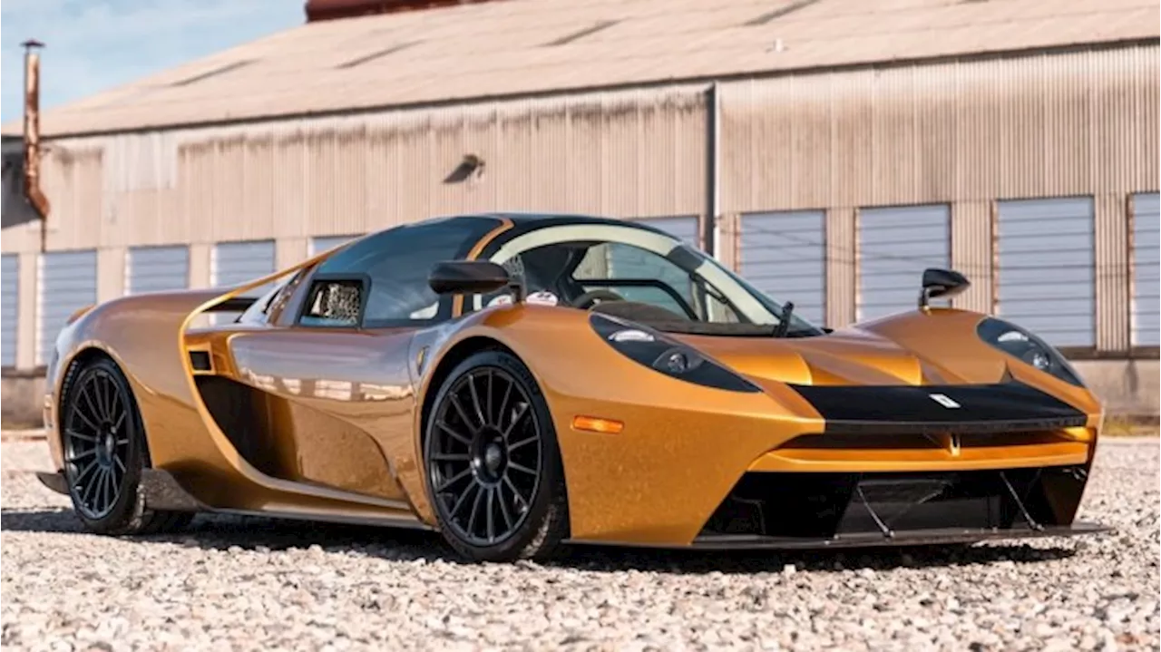 The New 3-Seat Supercar Is a Street-Legal Beast With a Manual Transmission