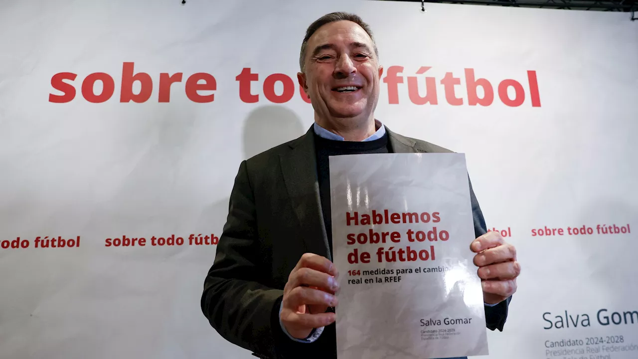 Salvador Gomar presenta su programa para el 'cambio real' en la RFEF a través de 'once principios básicos'