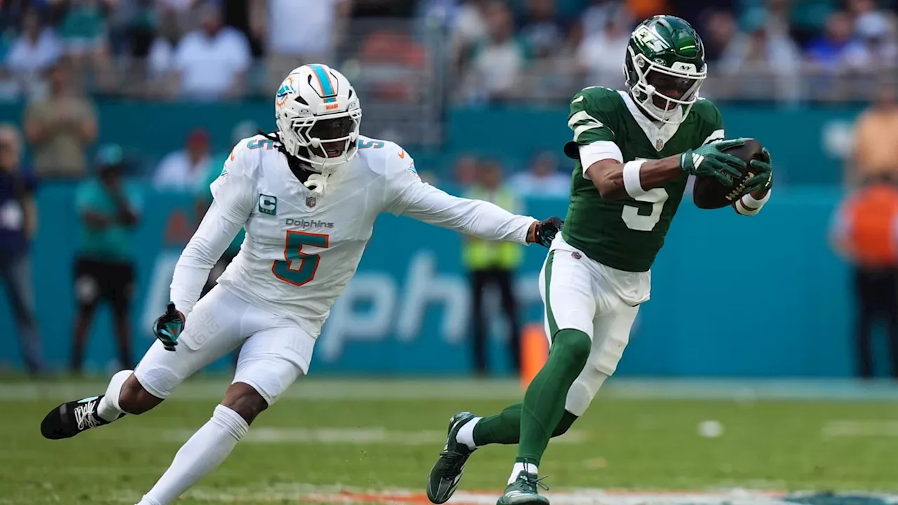 New York Jets' Garrett Wilson Burns Dolphins' Jalen Ramsey in Star Matchup