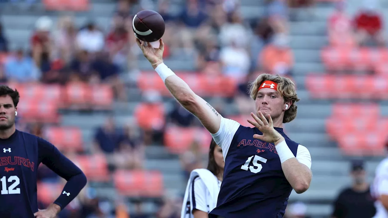 REPORT: Auburn QB Hank Brown to Enter Transfer Portal