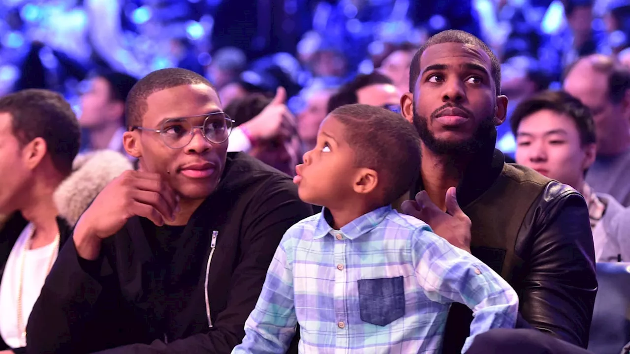 Russell Westbrook Sends Heartfelt Message to Chris Paul After Spurs-Pelicans