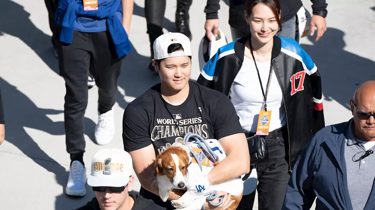 Shohei Ohtani, wife Mamiko make rare public appearance at Lakers game with no LeBron