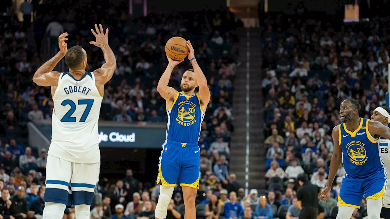 Steph Curry’s Insane Buzzer-Beater in Warriors-Timberwolves Goes Viral