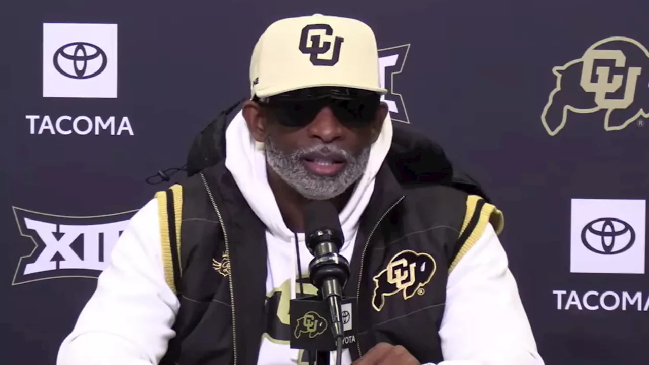 What Colorado's Deion Sanders said about playing in the Alamo Bowl