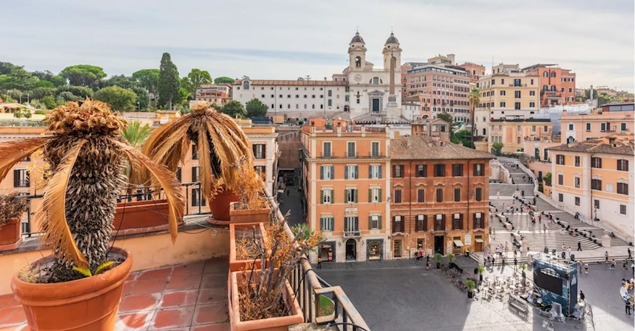 Roma, 45 mila euro al mq per la vendita di un attico in Piazza di Spagna