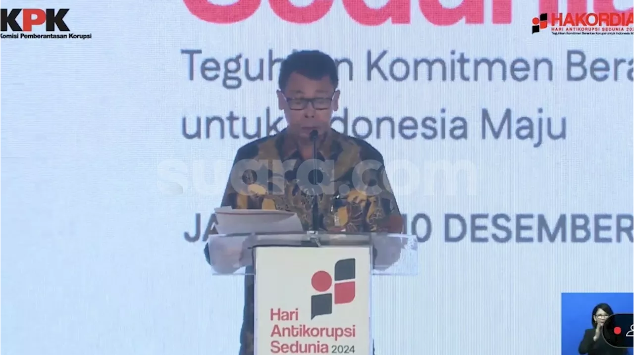 Sindir Pejabat Gak Jujur, Ketua KPK Ungkit LHKPN di Hakordia 2024: Isi Laporan Masih Memprihatinkan