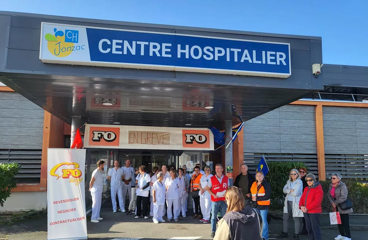 Hôpital de Jonzac : un rassemblement « contre la casse du service public »