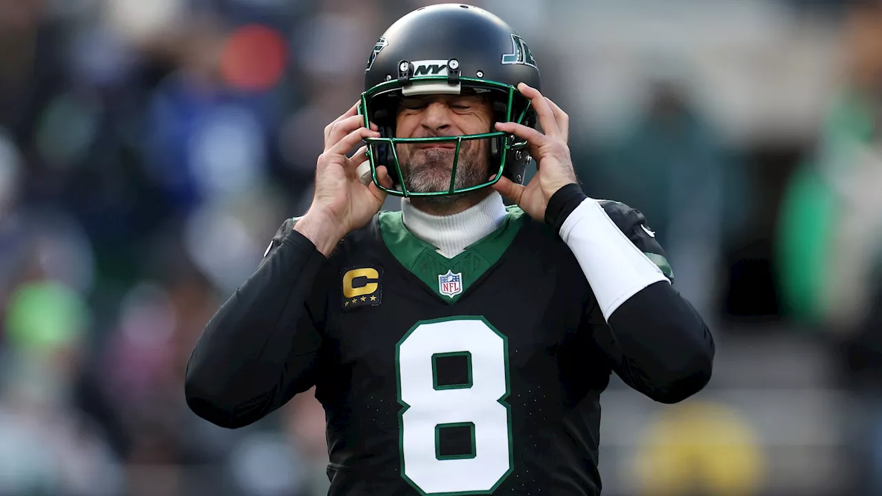 Aaron Rodgers and New York Jets extend worst streak in all of American professional sports as future plans...