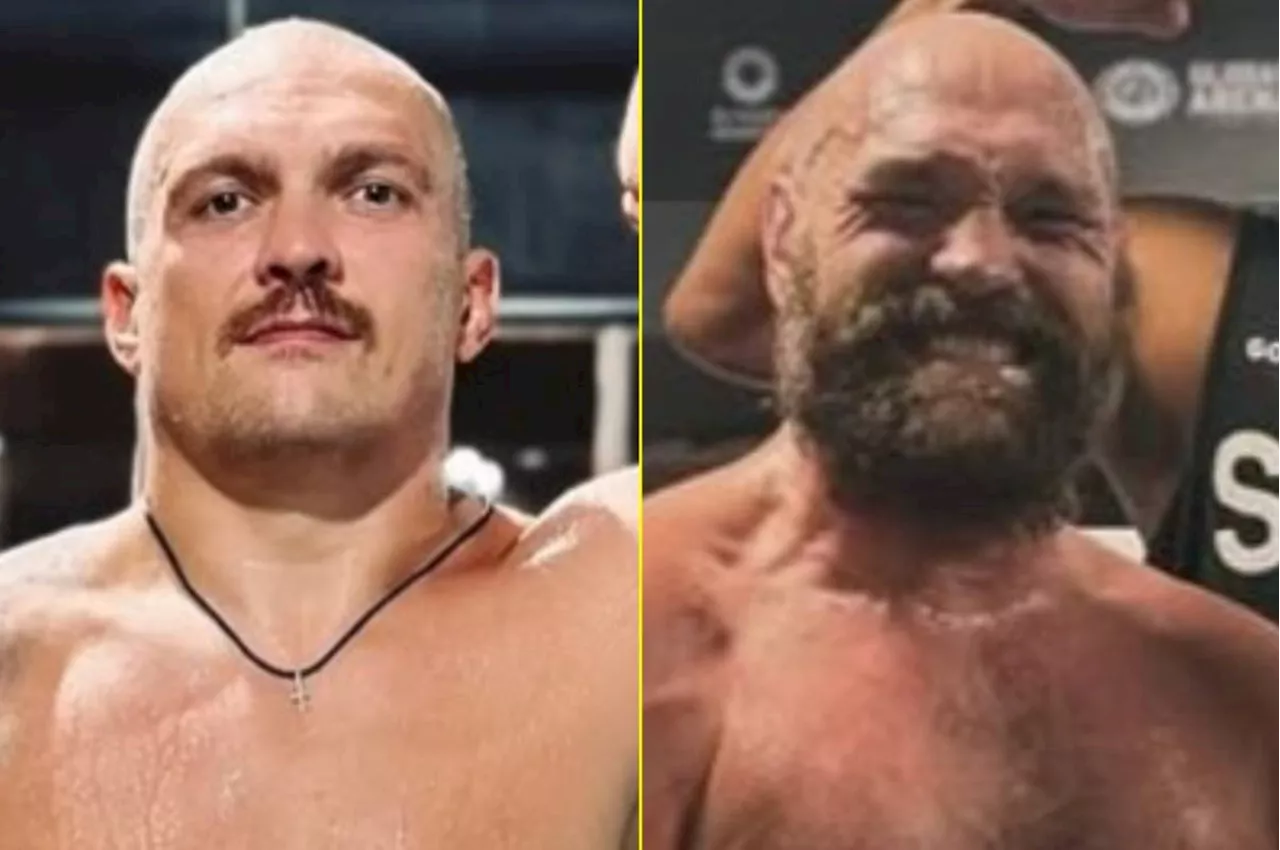 – Tyson Fury and Oleksandr Usyk’s physiques compared as fans reach same conclusion...