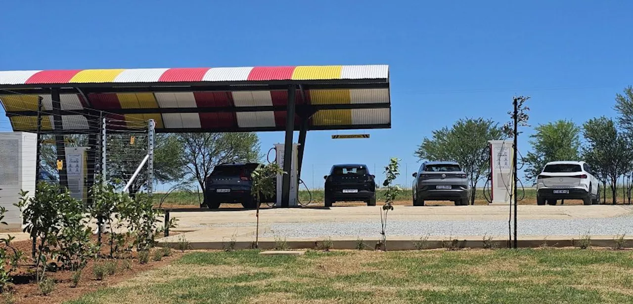 We visit South Africa's first off-grid EV charging station