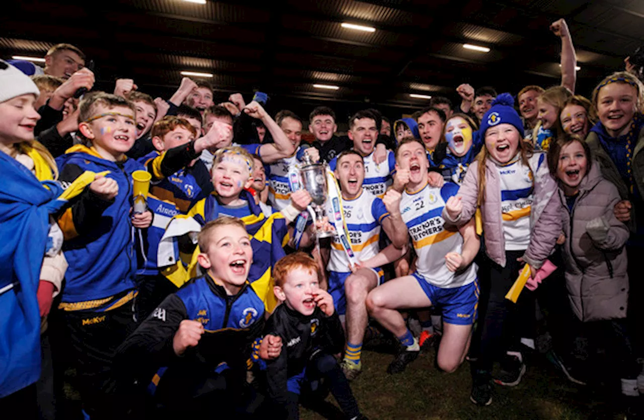 'You stand on the shoulders of giants' - Enda McGinley on Errigal Ciaran Ulster win