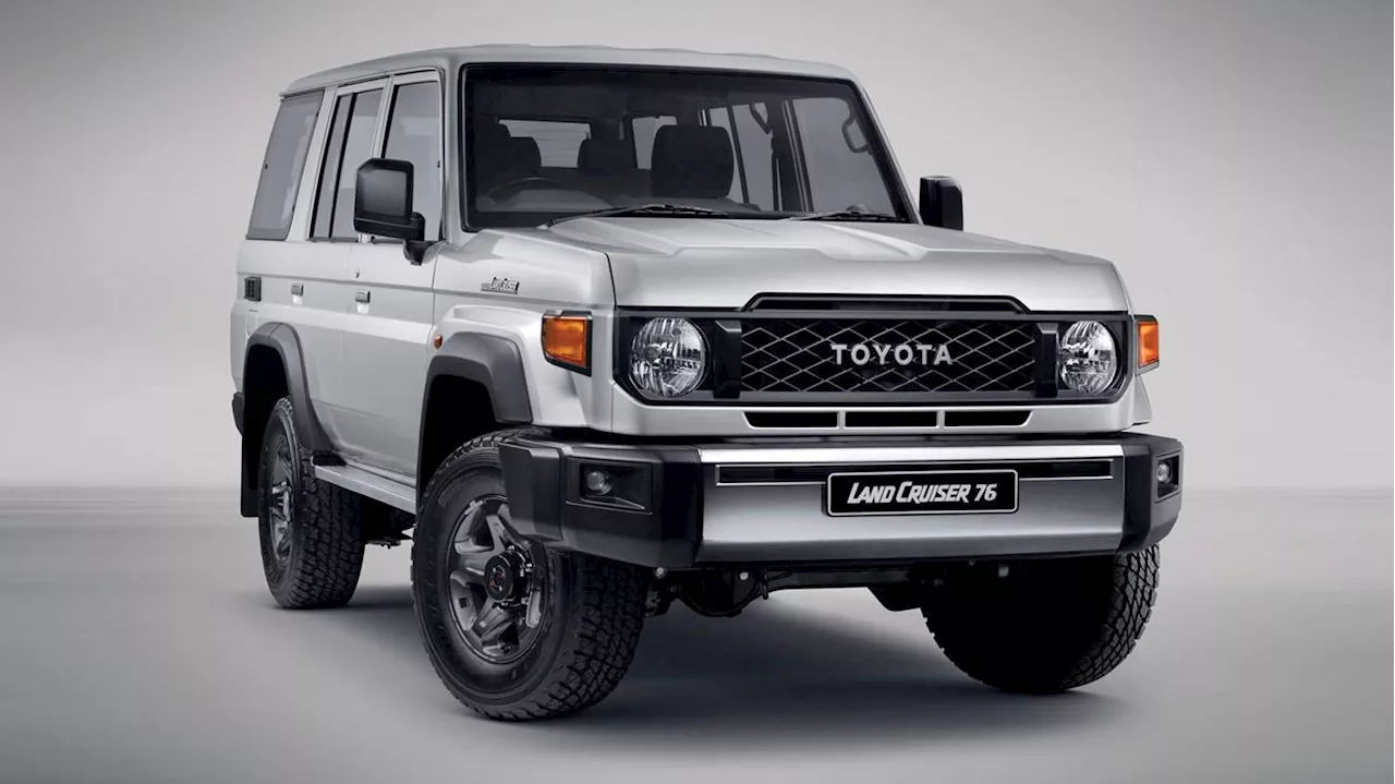 V8’s end starts: Manual four-pot Toyota Land Cruiser 76/79 priced