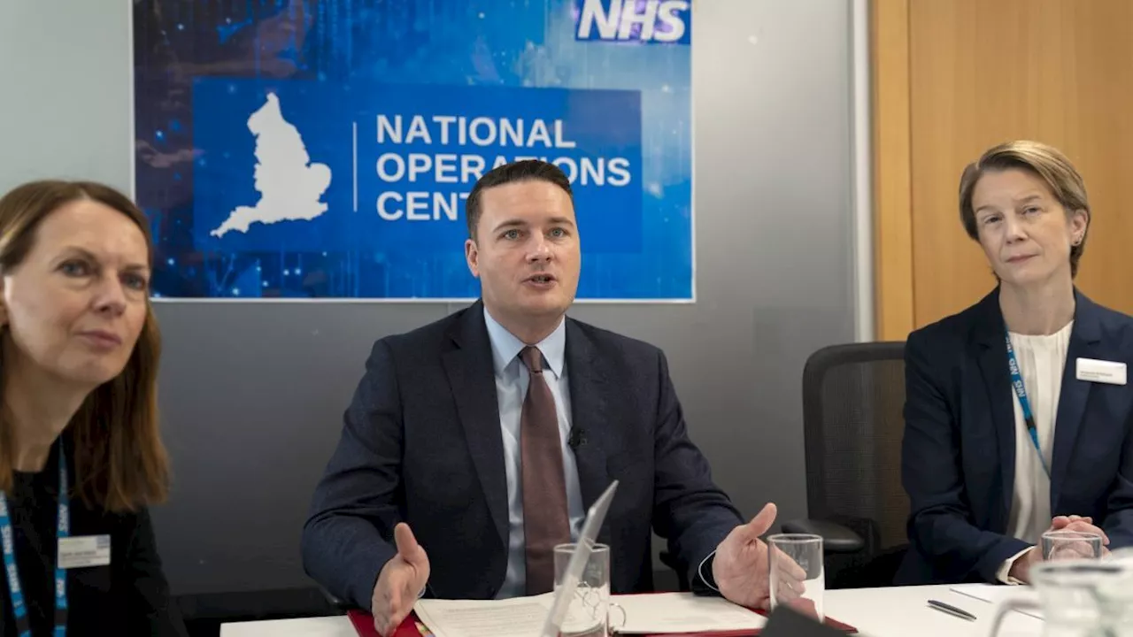 Put patients above targets to fix A&E winter crisis, Wes Streeting tells NHS