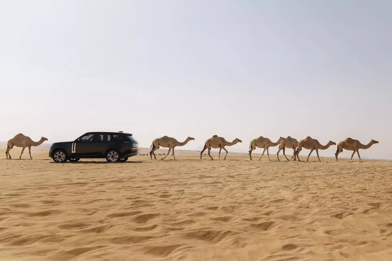 Range Rover Electric undergoes extreme desert testing in UAE