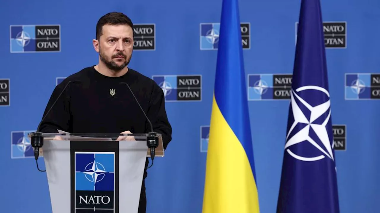 Zelenskyy proposes foreign troops in Ukraine until NATO membership secured