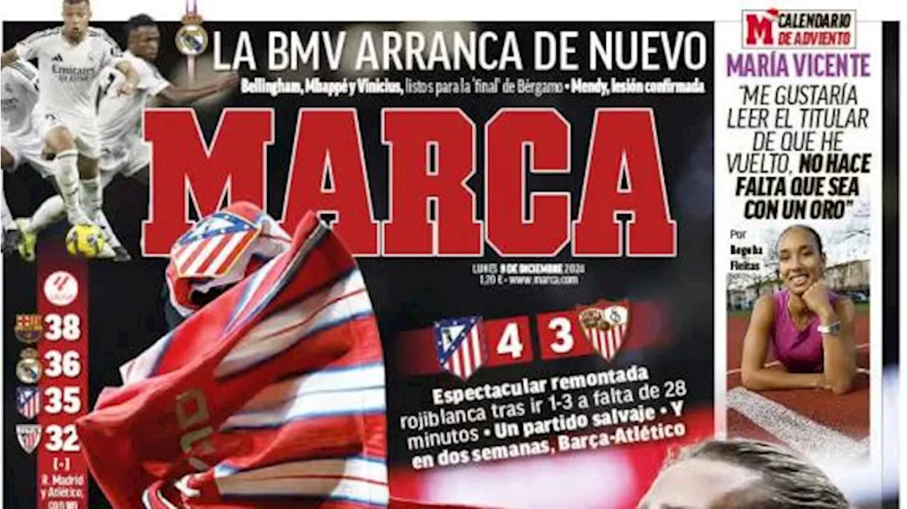 L'Atlético Madrid infiamma la Liga: rimonta incredibile sul Siviglia